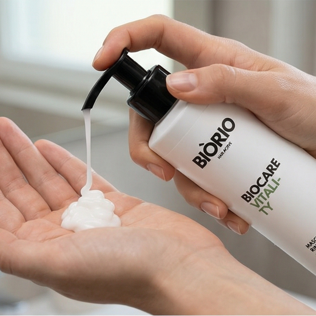 Mascarilla Fortificante para Cabello Fino y Propenso a la Caída Biocarevitality Fibra Fuerte e Hidratación 250 ml