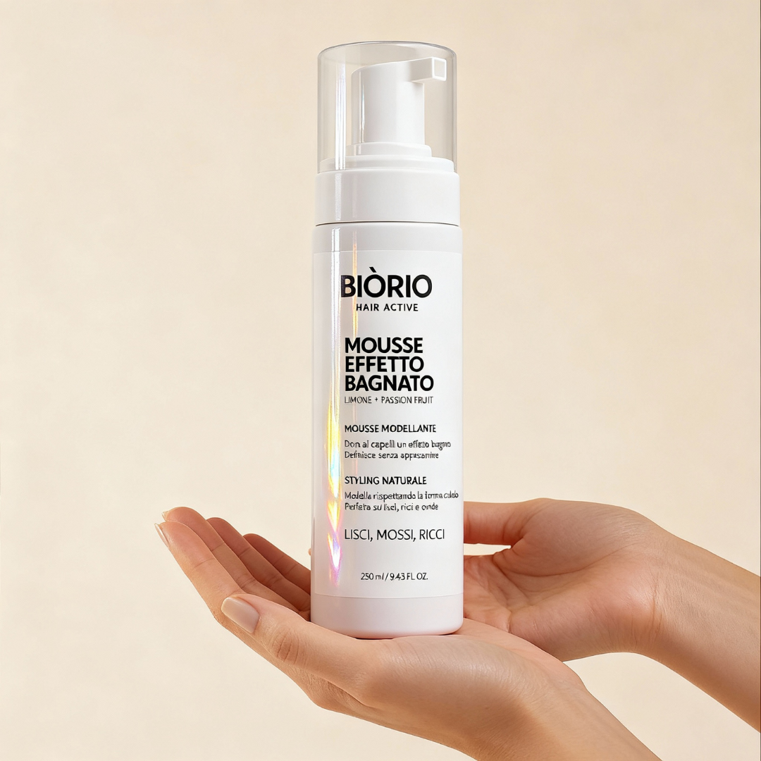 Mousse effetto bagnato