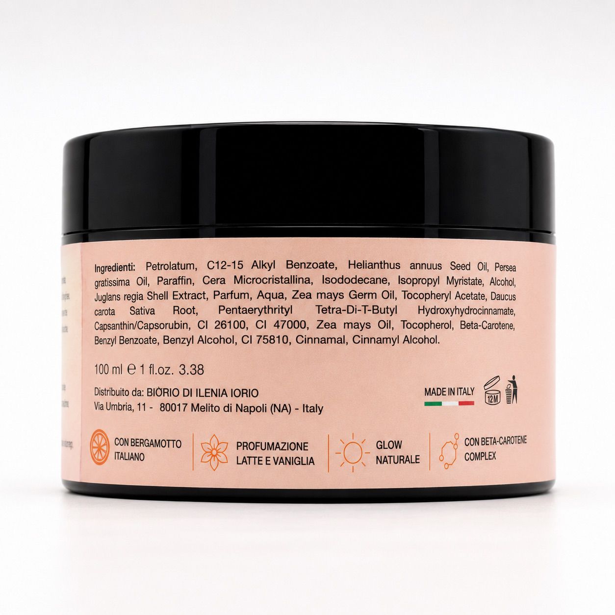 BIÒRIO Bronze Effect Beta-Carotene Cremone Abbronzante Glow