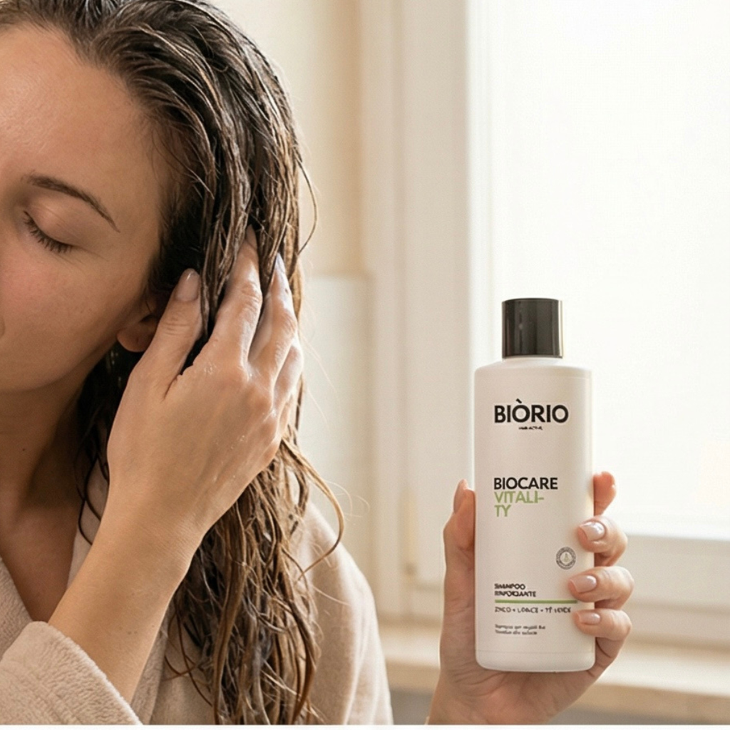 Champú Fortalecedor Cabello Fino y con Tendencia a la Caída 250ml BiocareVitality Biòrio