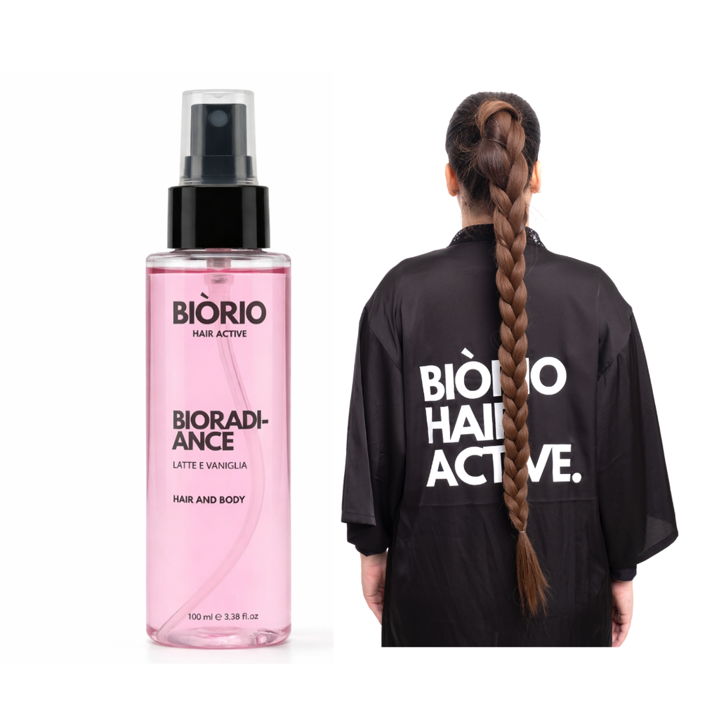 Lunghezza + Profumo in 10 Secondi Treccia XL 90 cm + Hair Mist Latte Vaniglia