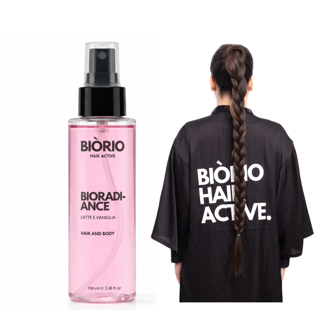 Lunghezza + Profumo in 10 Secondi Treccia XL 90 cm + Hair Mist Latte Vaniglia