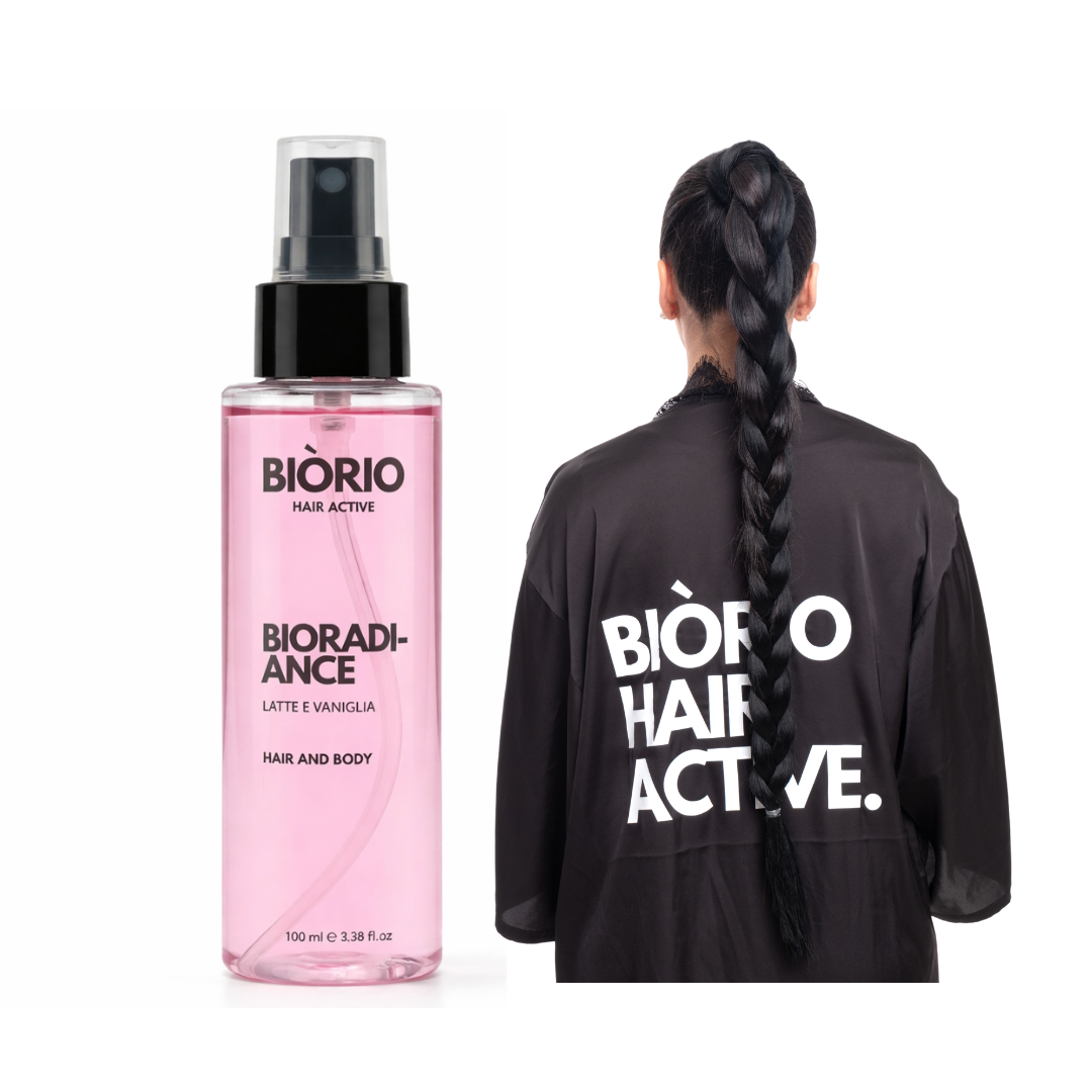 Lunghezza + Profumo in 10 Secondi Treccia XL 90 cm + Hair Mist Latte Vaniglia